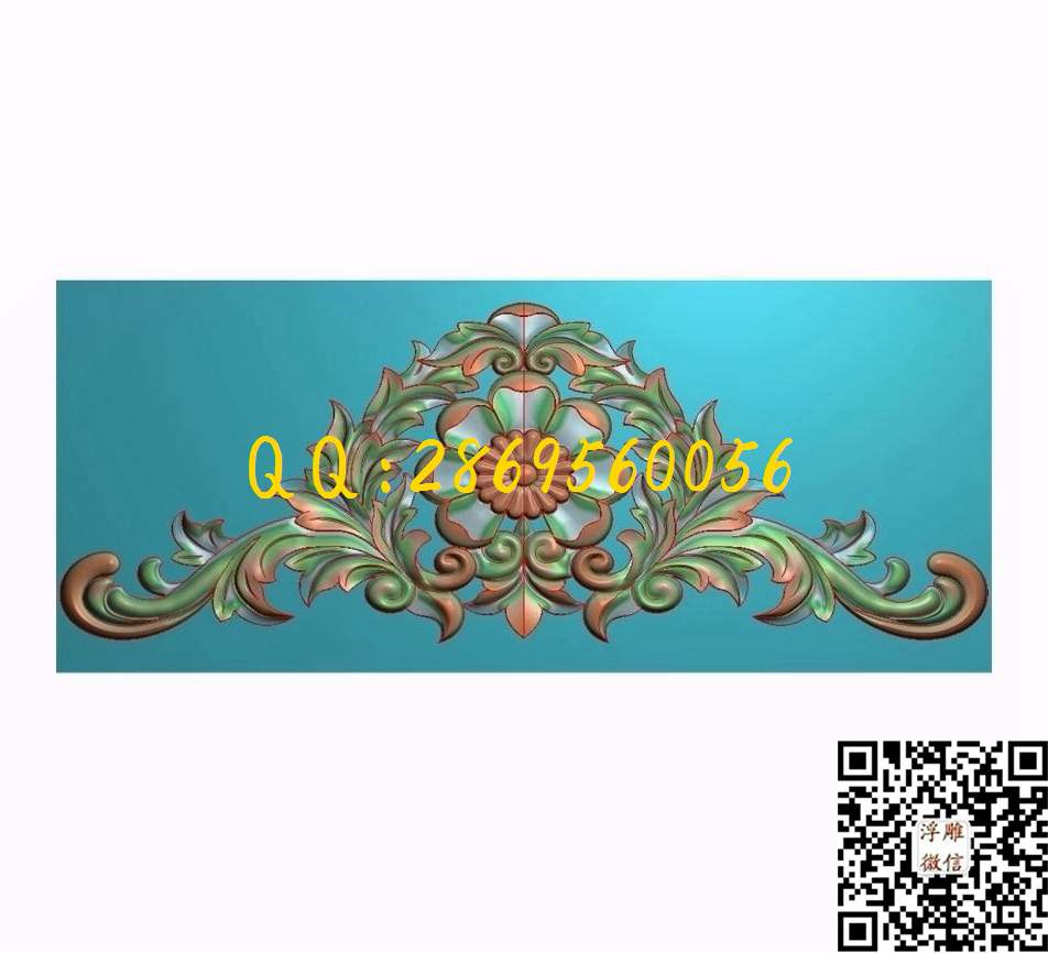 门花473-199_欧式长条洋花横洋花门楣门头花门花洋贴花门上花镂空洋花精雕图浮雕图